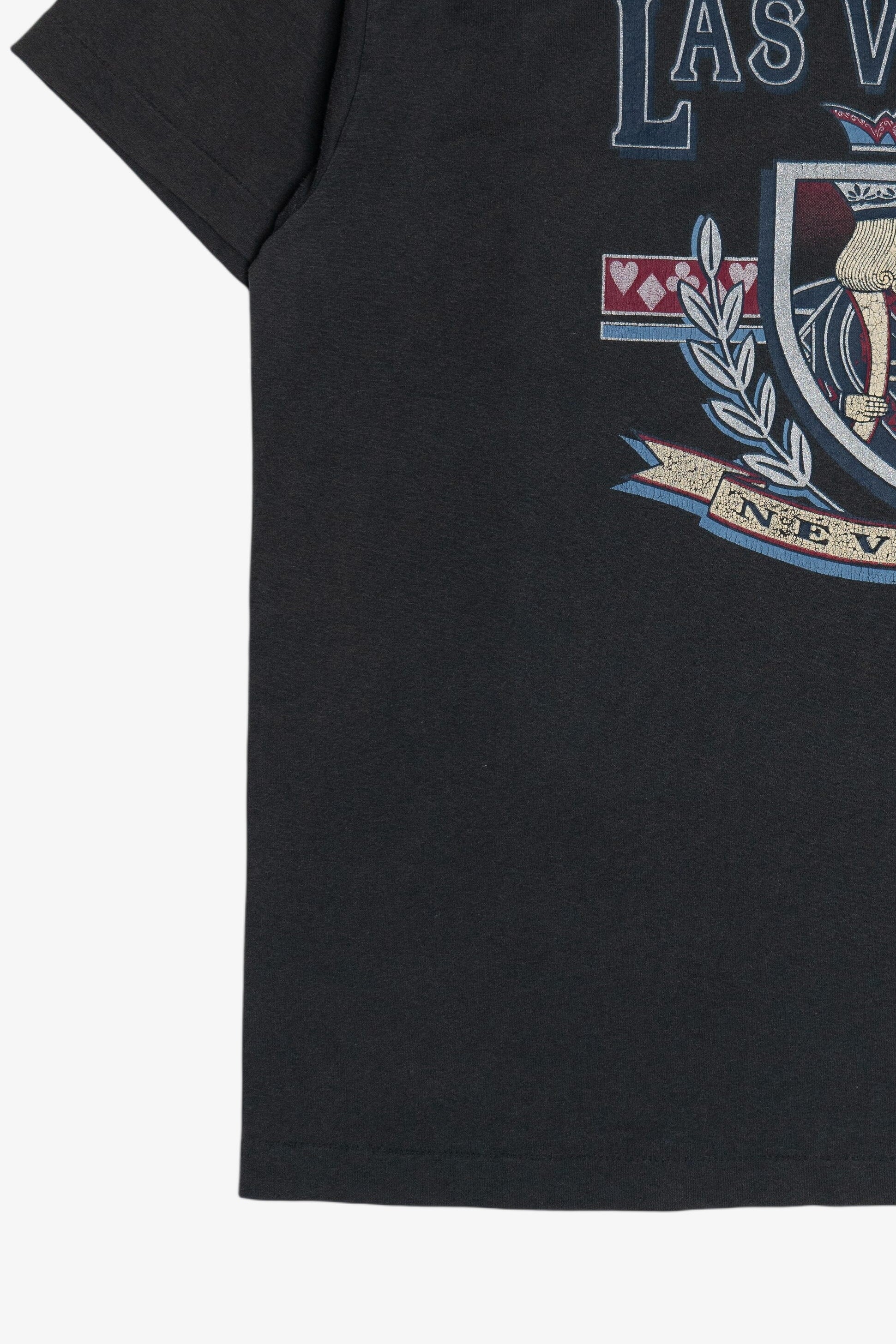 Vintage Las Vegas Nevada "Savage" Personalized Iron On T-Shirt (1990s)