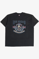 Vintage Las Vegas Nevada "Savage" Personalized Iron On T-Shirt (1990s)