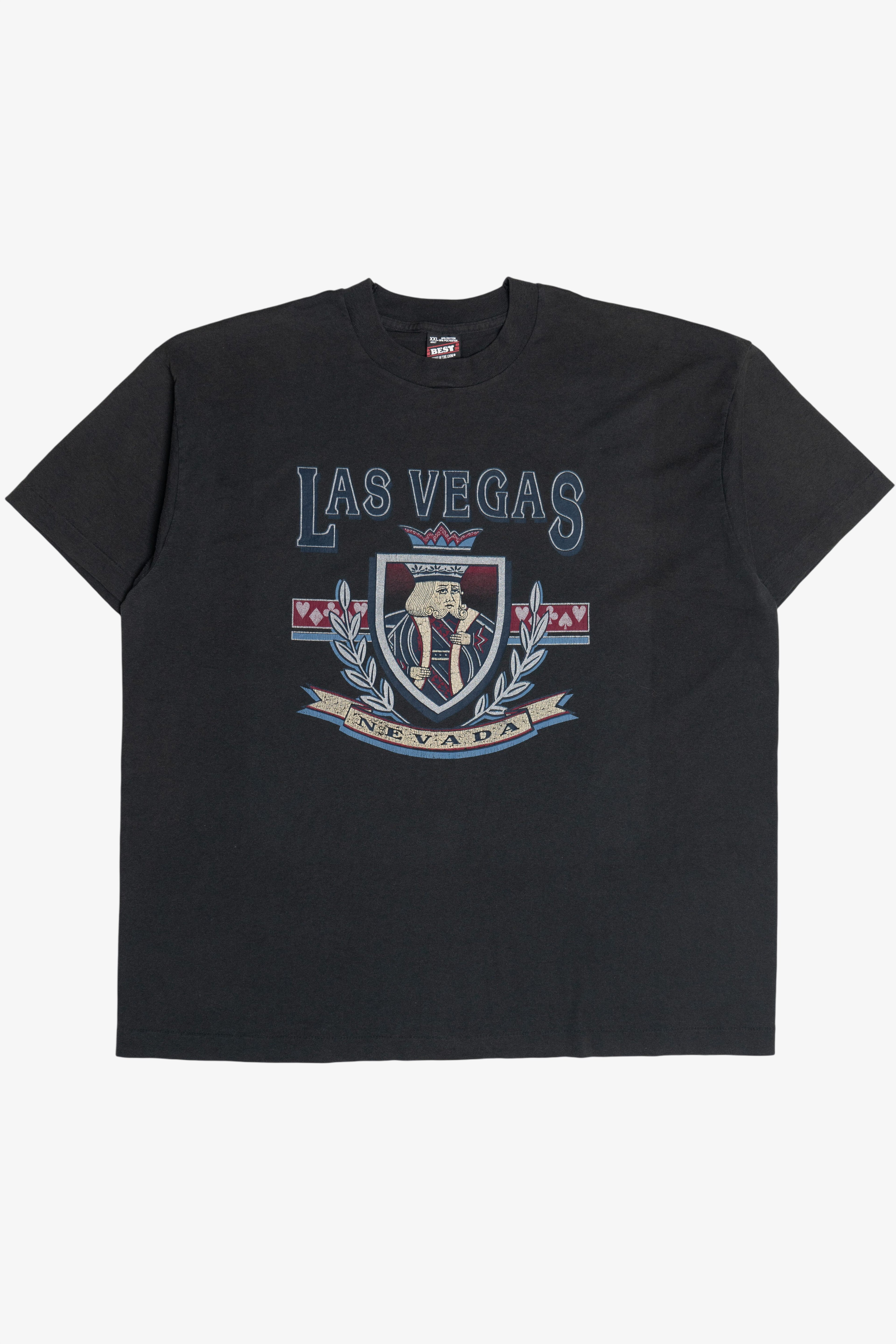 Vintage Las Vegas Nevada "Savage" Personalized Iron On T-Shirt (1990s)