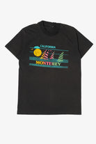Vintage California Monterey Sailboats Single Stitch T-Shirt (1990s)