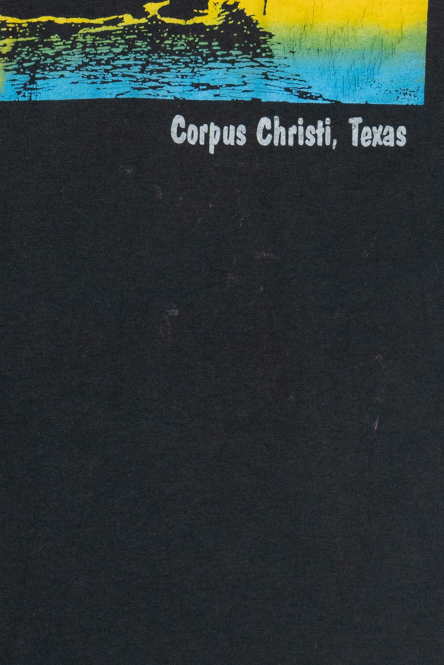Vintage Lightly Distressed "The Lady Lex" "Corpus Christi, Texas" Rainbow Graphic T-Shirt (1980s)