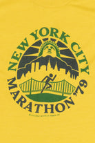Vintage "New York City Marathon '79" Perrier Sponsored Souvenir T-Shirt (1970s)