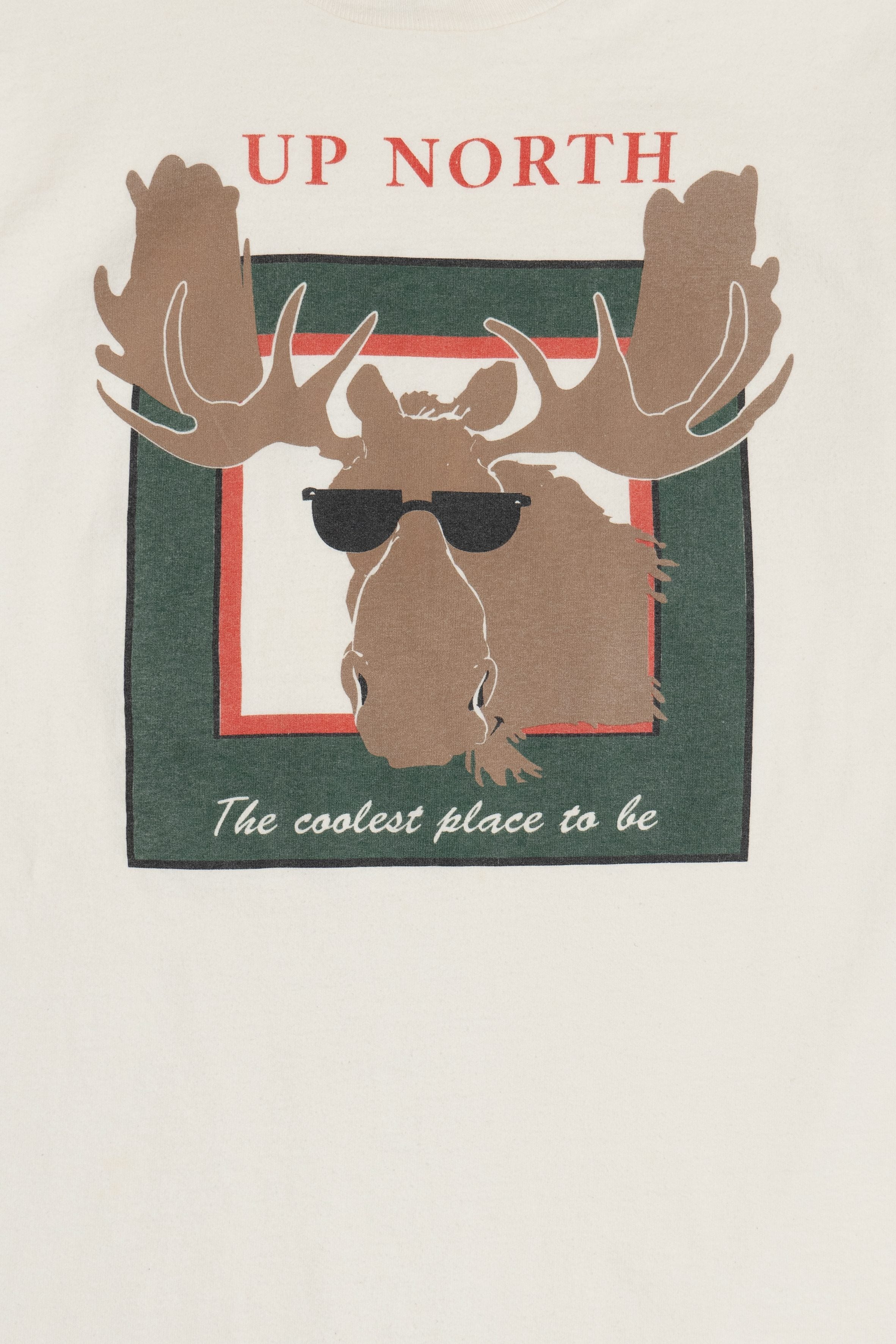 Vintage "Up North" "The Coolest Place To Be" Mackinac Island T-Shirt (1990s)