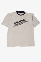 Vintage Light Gray Shadow Of Broadway Carnegie Kids T-Shirt (1990s)