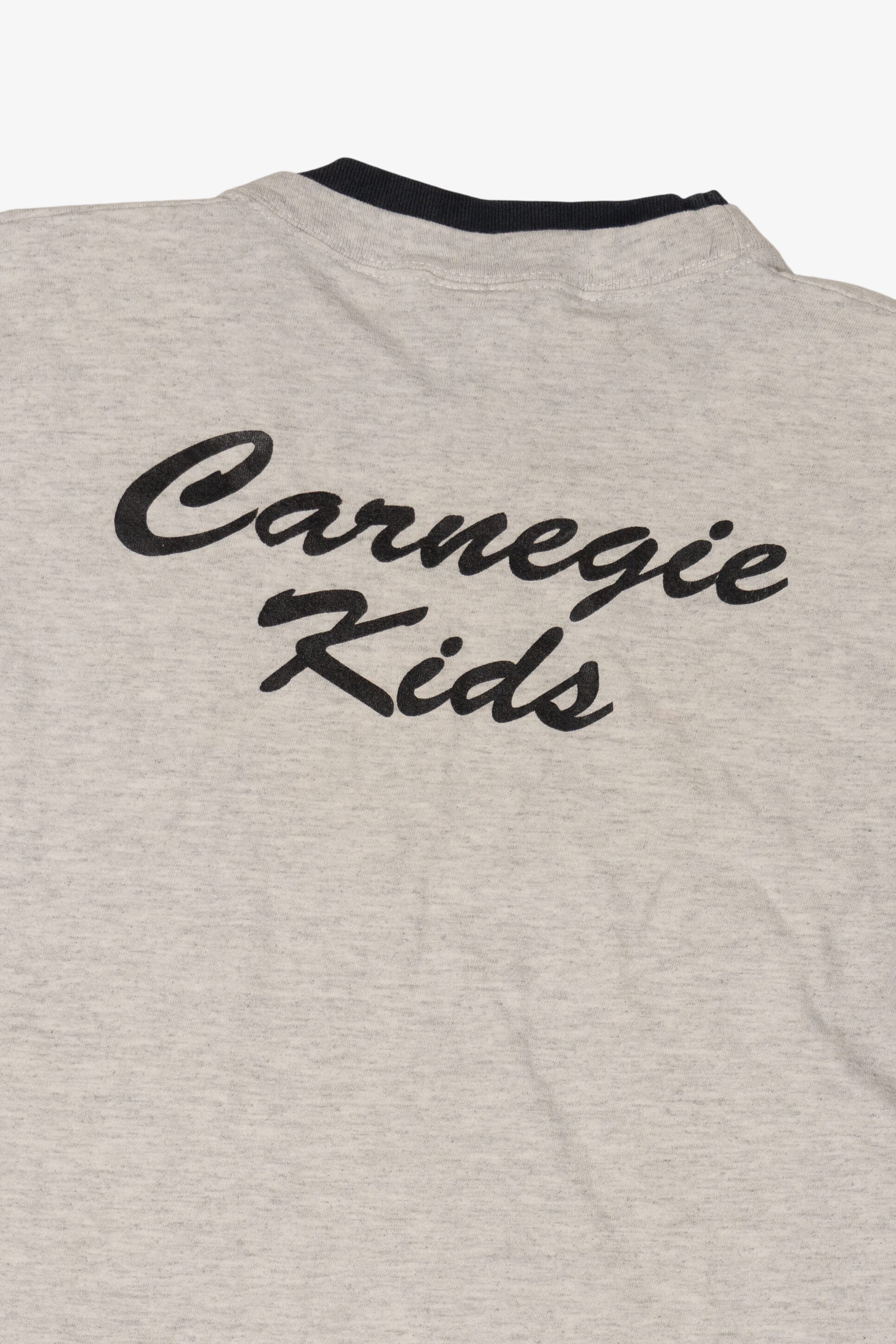 Vintage Light Gray Shadow Of Broadway Carnegie Kids T-Shirt (1990s)