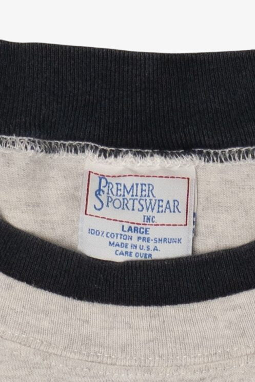 Vintage Light Gray Shadow Of Broadway Carnegie Kids T-Shirt (1990s)