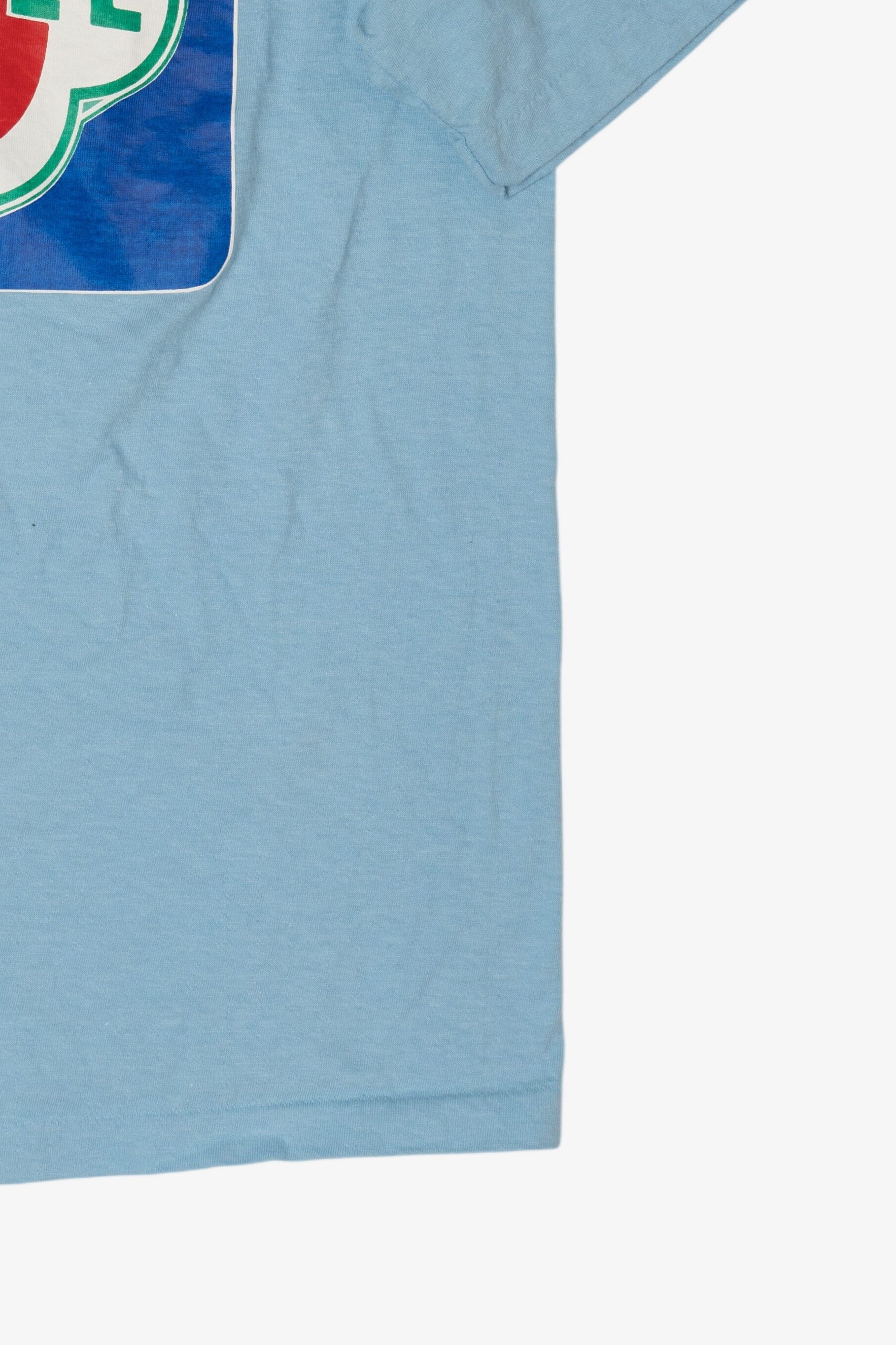 Vintage Light Blue Motel 6 Pocket T-Shirt (1980s)