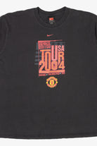 Vintage Manchester United USA Tour 2004 Nike T-Shirt (2000s)