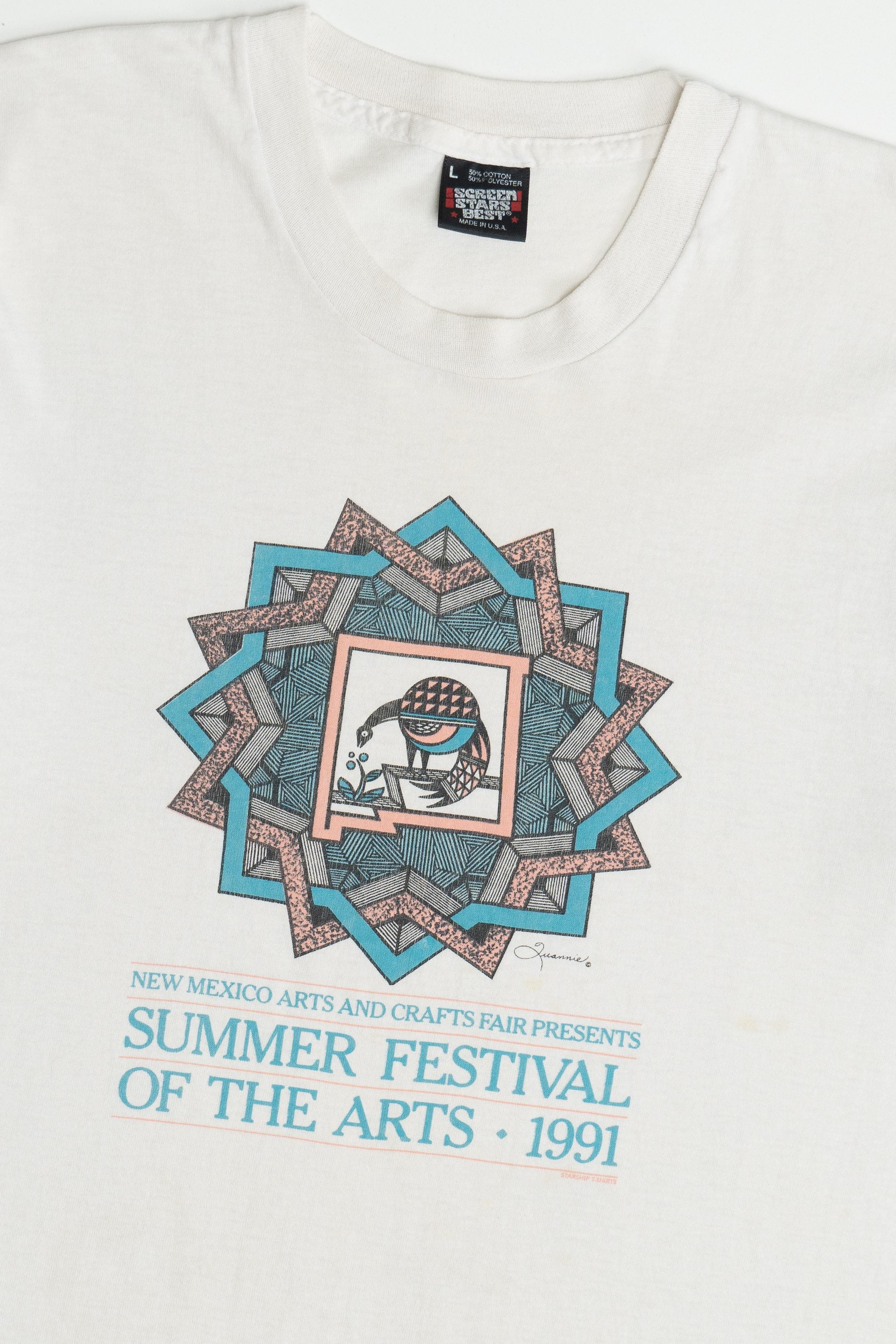 Vintage New Mexico "Summer Festival Of The Arts 1991" T-Shirt (1990s)
