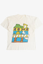 Vintage "Roma Italia" Rome Landmarks Souvenir T-Shirt (1990s)