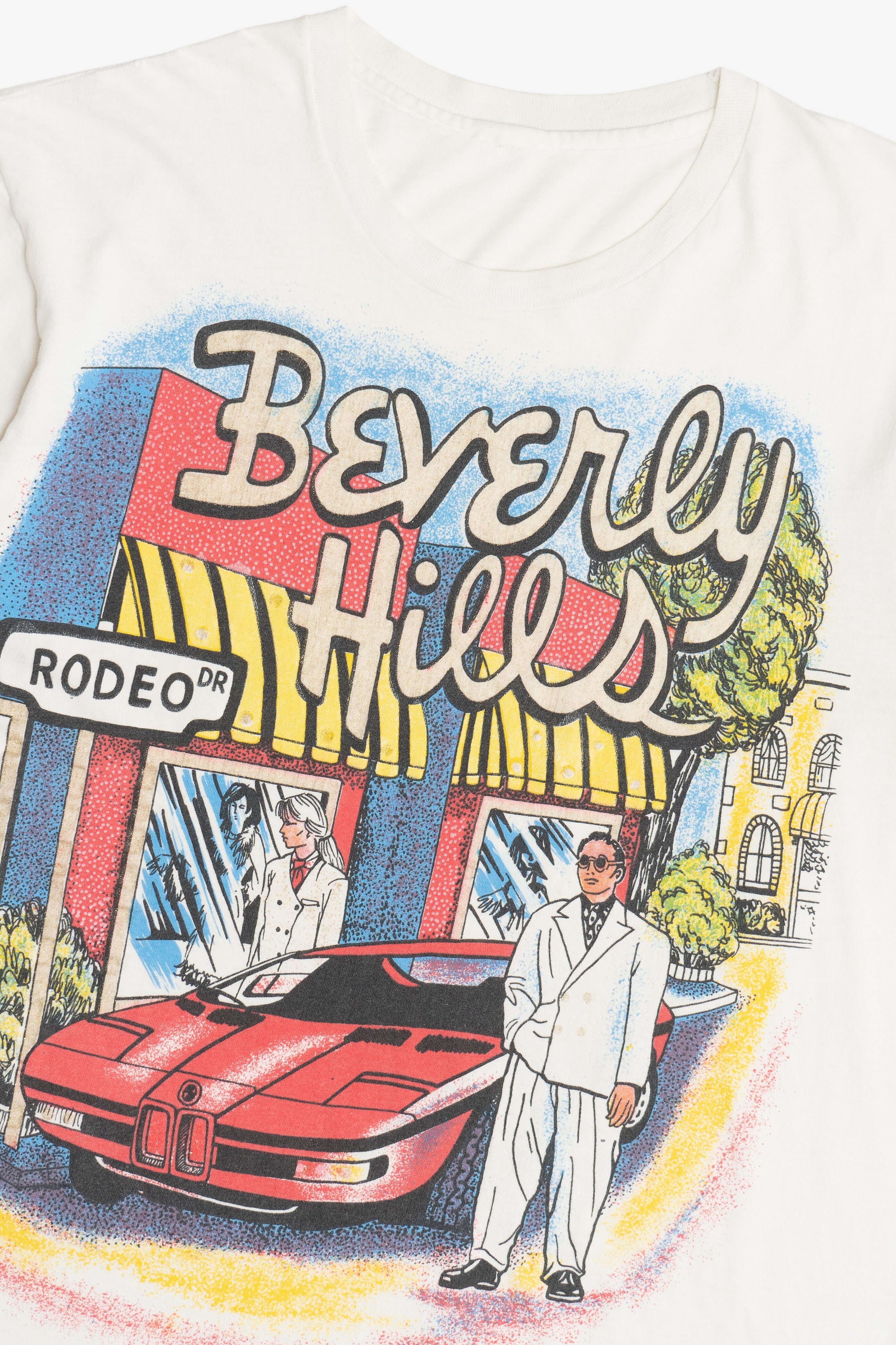 Vintage "Beverly Hills" Rodeo Drive Single Stitch T-Shirt (1980s)