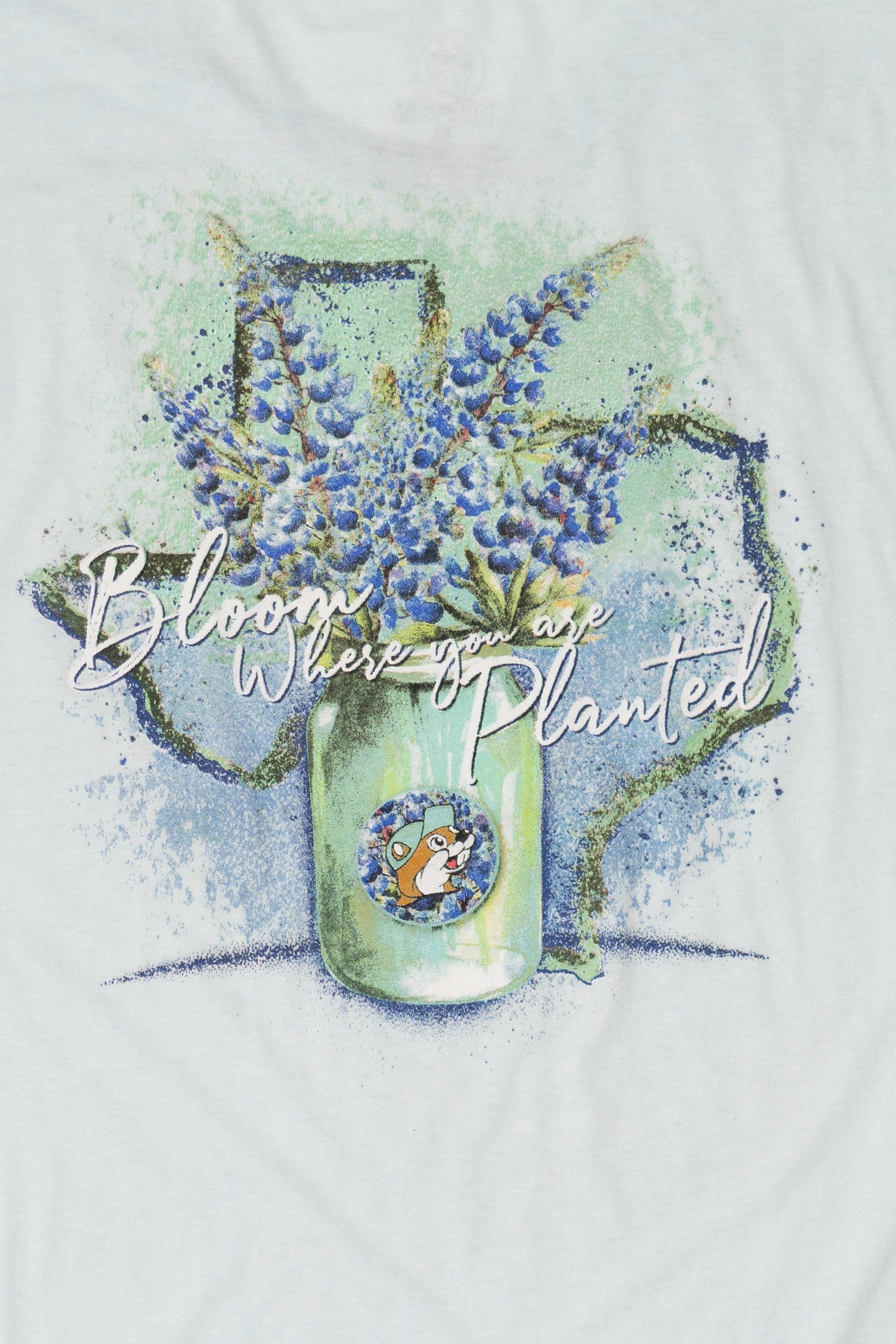 Buc-ees "Bloom Where You Are Planted" T-Shirt (2010s)