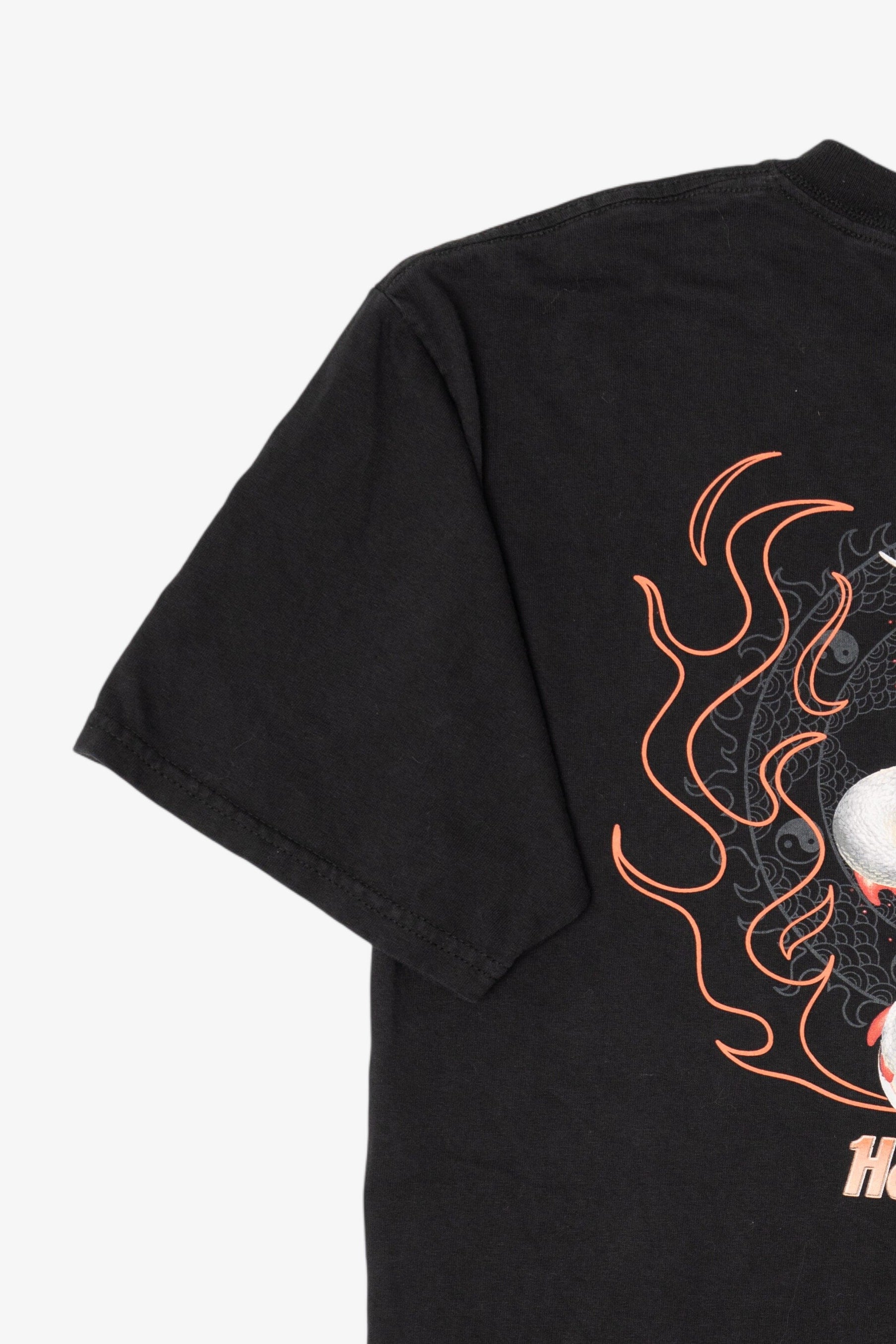 Vintage Black Hard Rock Cafe Las Vegas Dragon T-Shirt (2000s)