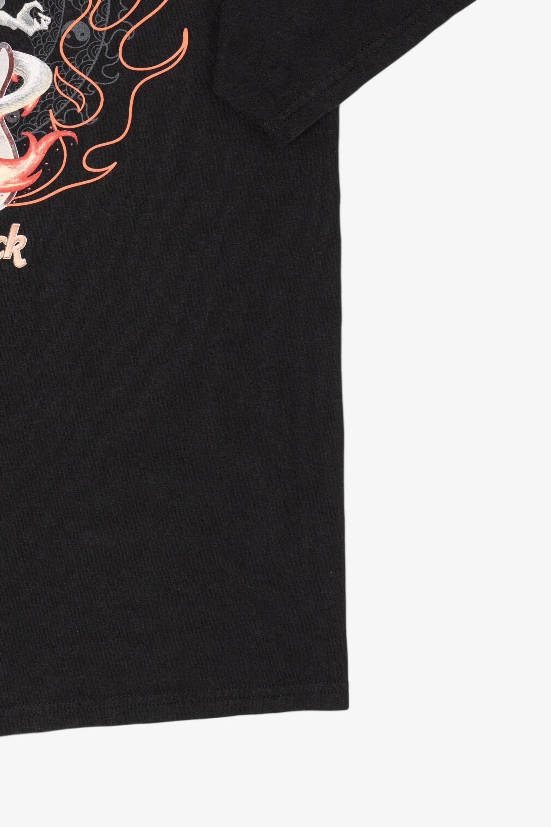 Vintage Black Hard Rock Cafe Las Vegas Dragon T-Shirt (2000s)