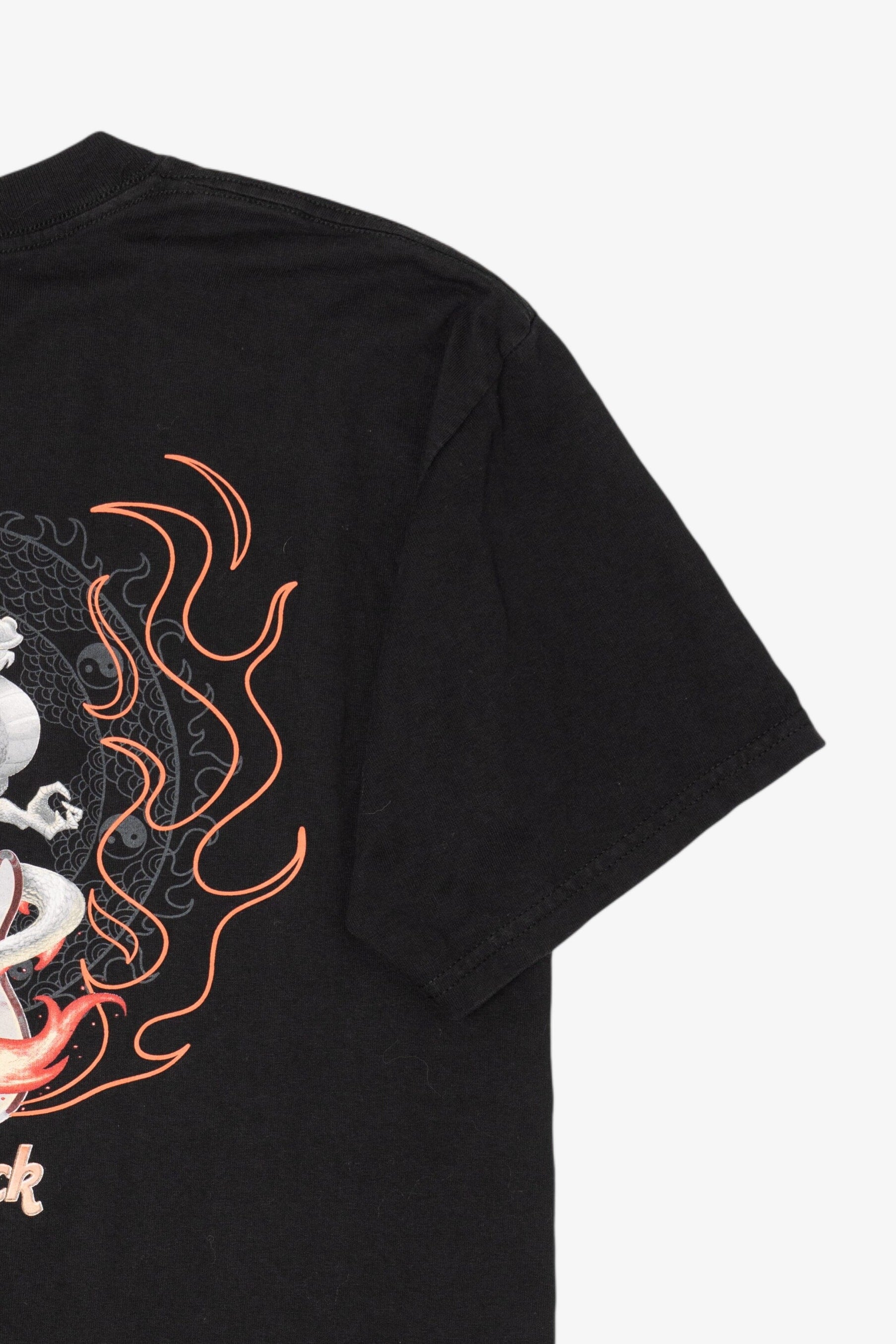 Vintage Black Hard Rock Cafe Las Vegas Dragon T-Shirt (2000s)