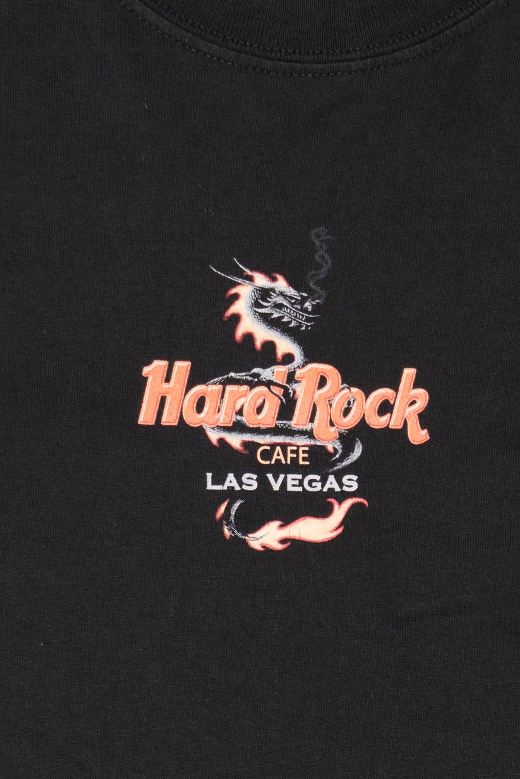 Vintage Black Hard Rock Cafe Las Vegas Dragon T-Shirt (2000s)