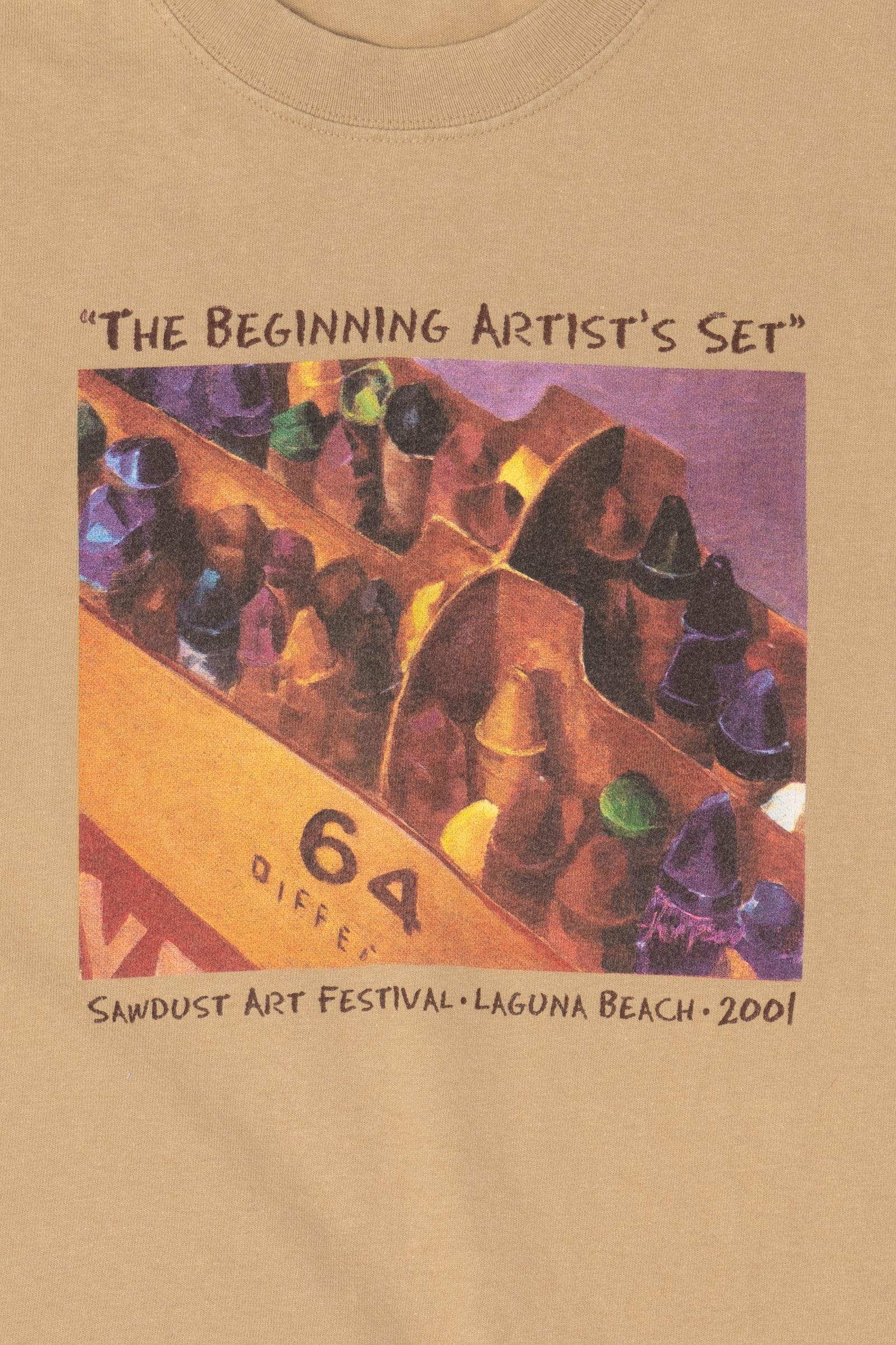 Vintage Sawdust Art Festival Laguna Beach 2001 T-Shirt (2000s)