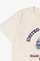 Vintage White "United We Stand" East Coast Trip 2002 T-Shirt (2000s)