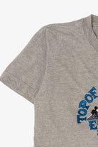 Vintage Gray Embroidered "Top Of The World" Everest Nepal T-Shirt (1990s)