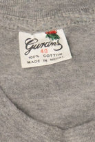 Vintage Gray Embroidered "Top Of The World" Everest Nepal T-Shirt (1990s)