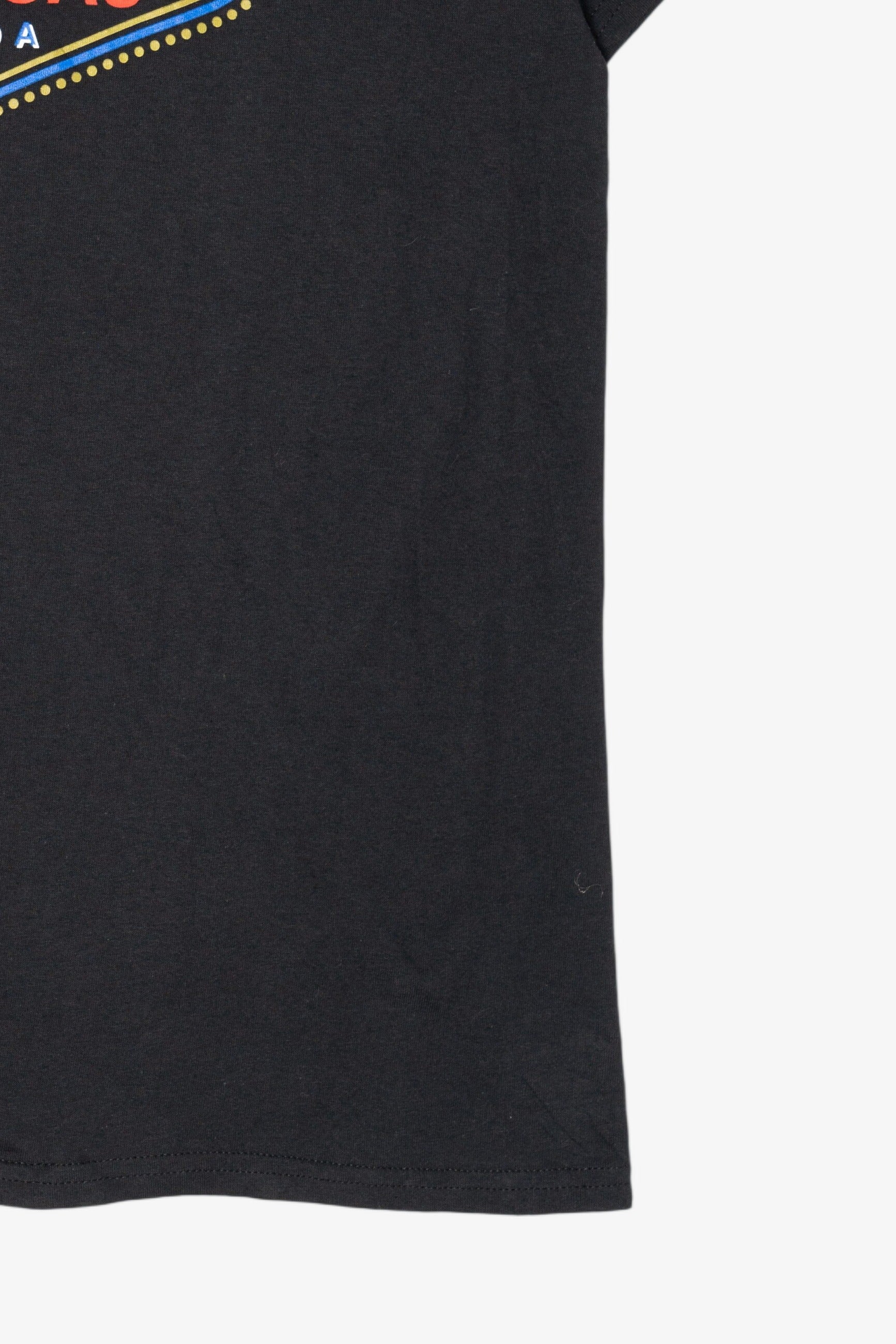 Black "Welcome To Fabulous Las Vegas Nevada" T-Shirt (2010s)