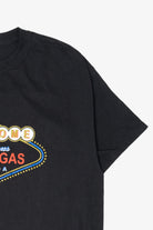 Black "Welcome To Fabulous Las Vegas Nevada" T-Shirt (2010s)
