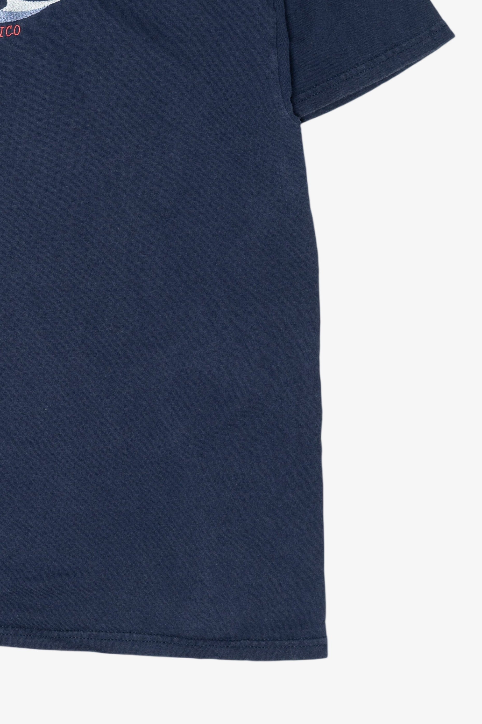 Navy Blue Embroidered Isle Verde Puerto Rico T-Shirt (2000s)