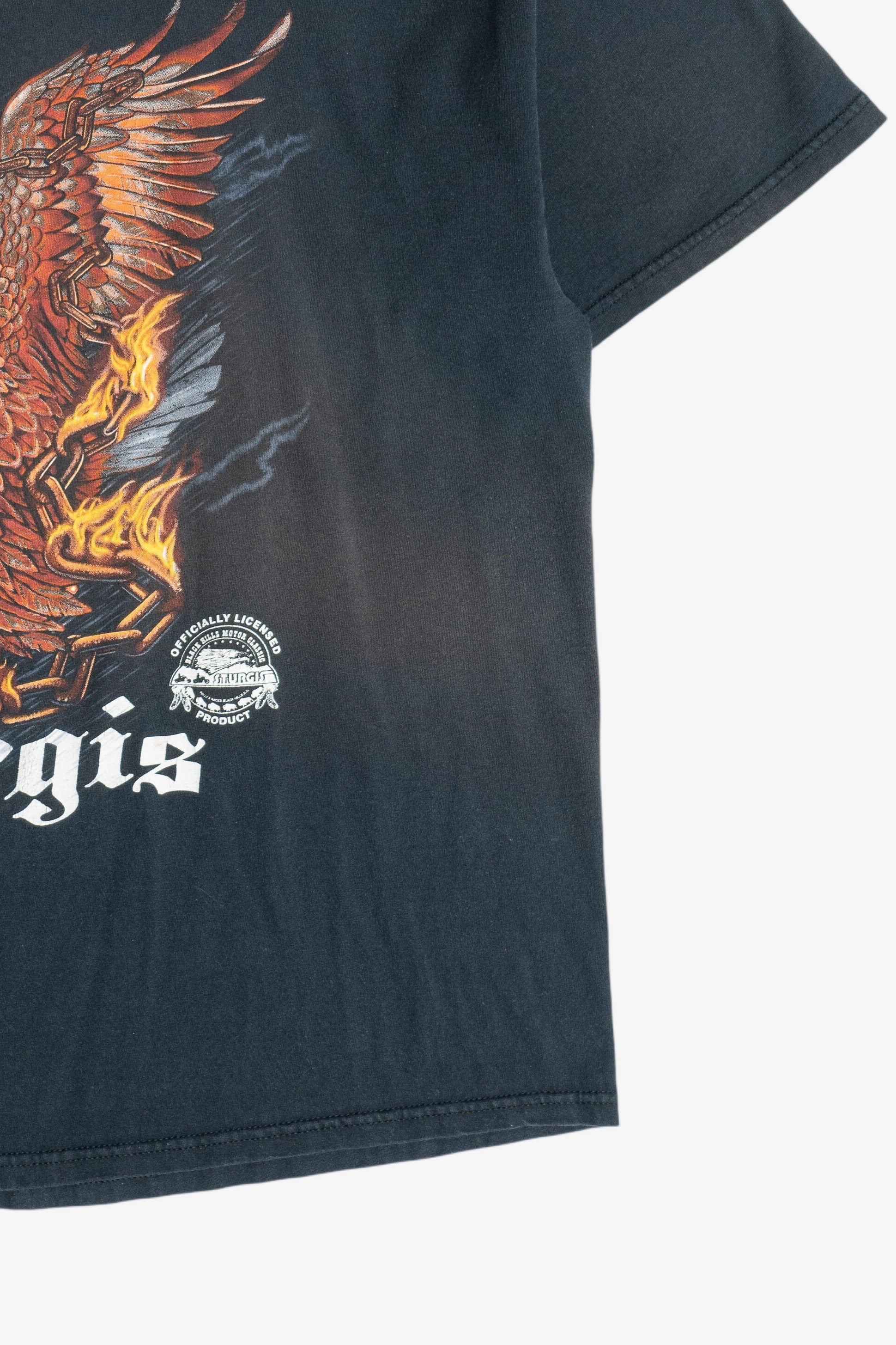 Sturgis "70th Annual Motorcycle Rally" Eagle Souvenir T-Shirt (2010s)
