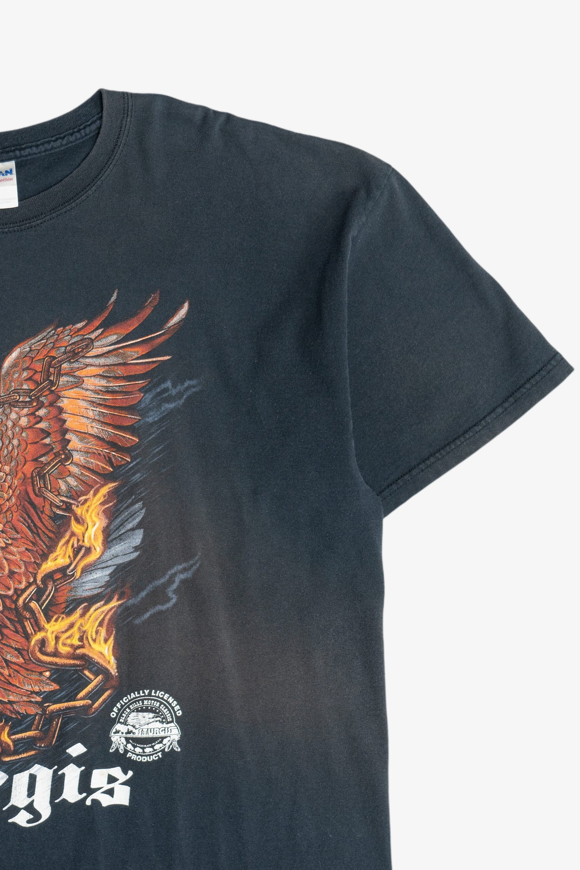 Sturgis "70th Annual Motorcycle Rally" Eagle Souvenir T-Shirt (2010s)