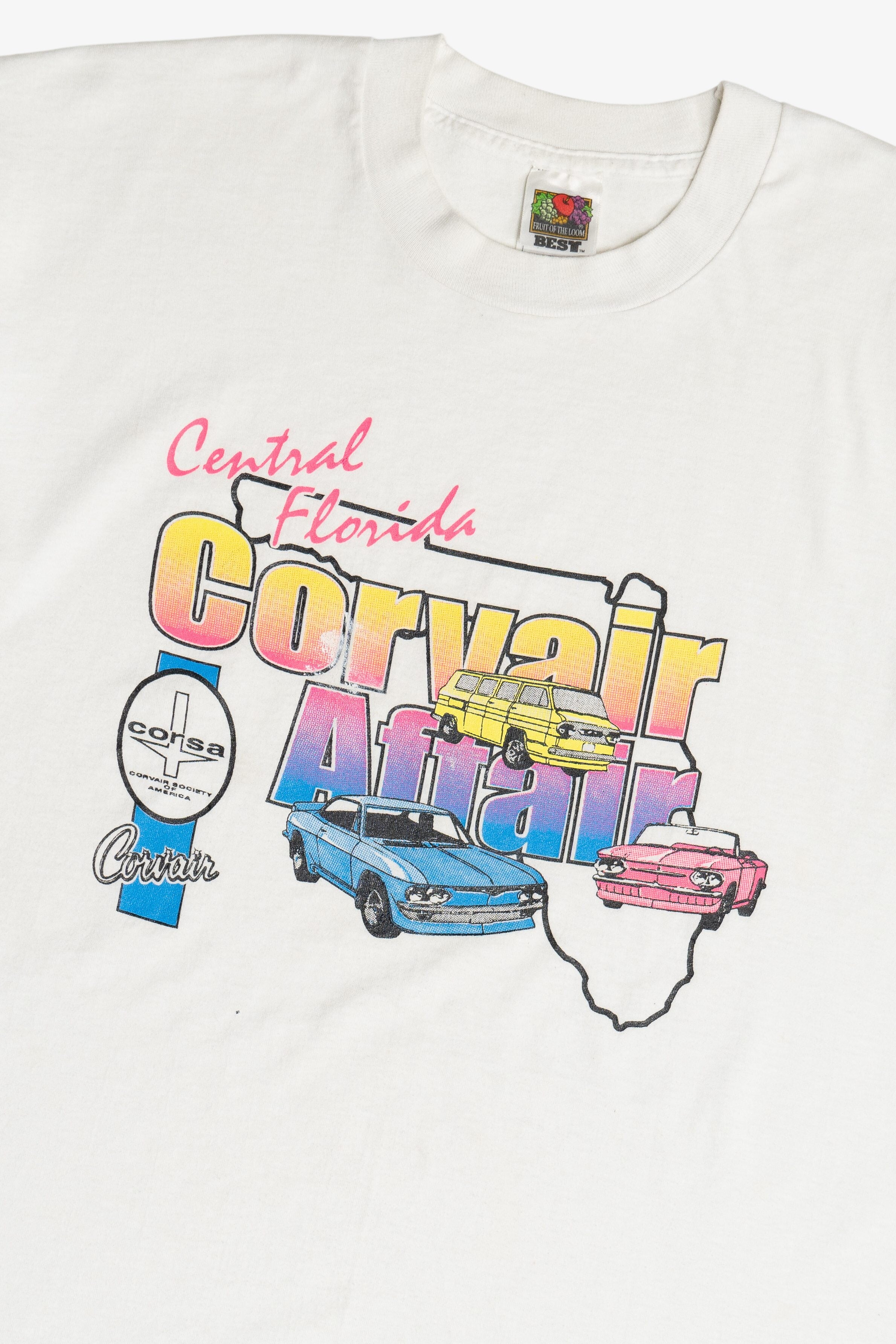 Vintage "Covair Affair" Central Florida Souvenir T-Shirt (1990s)