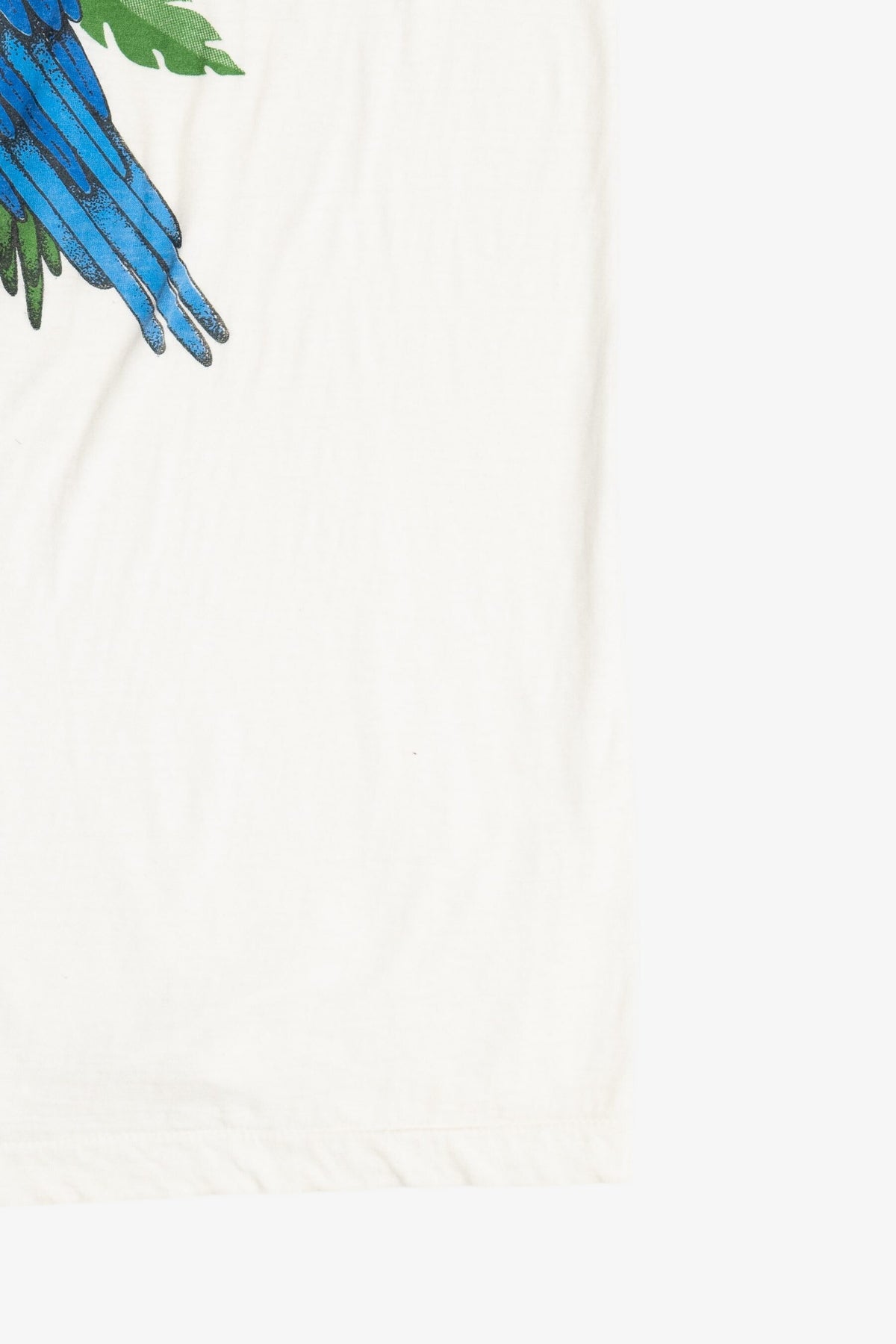 Vintage "Recuardo de Guadalajara" Macaw Parrots Souvenir T-Shirt (1980s)