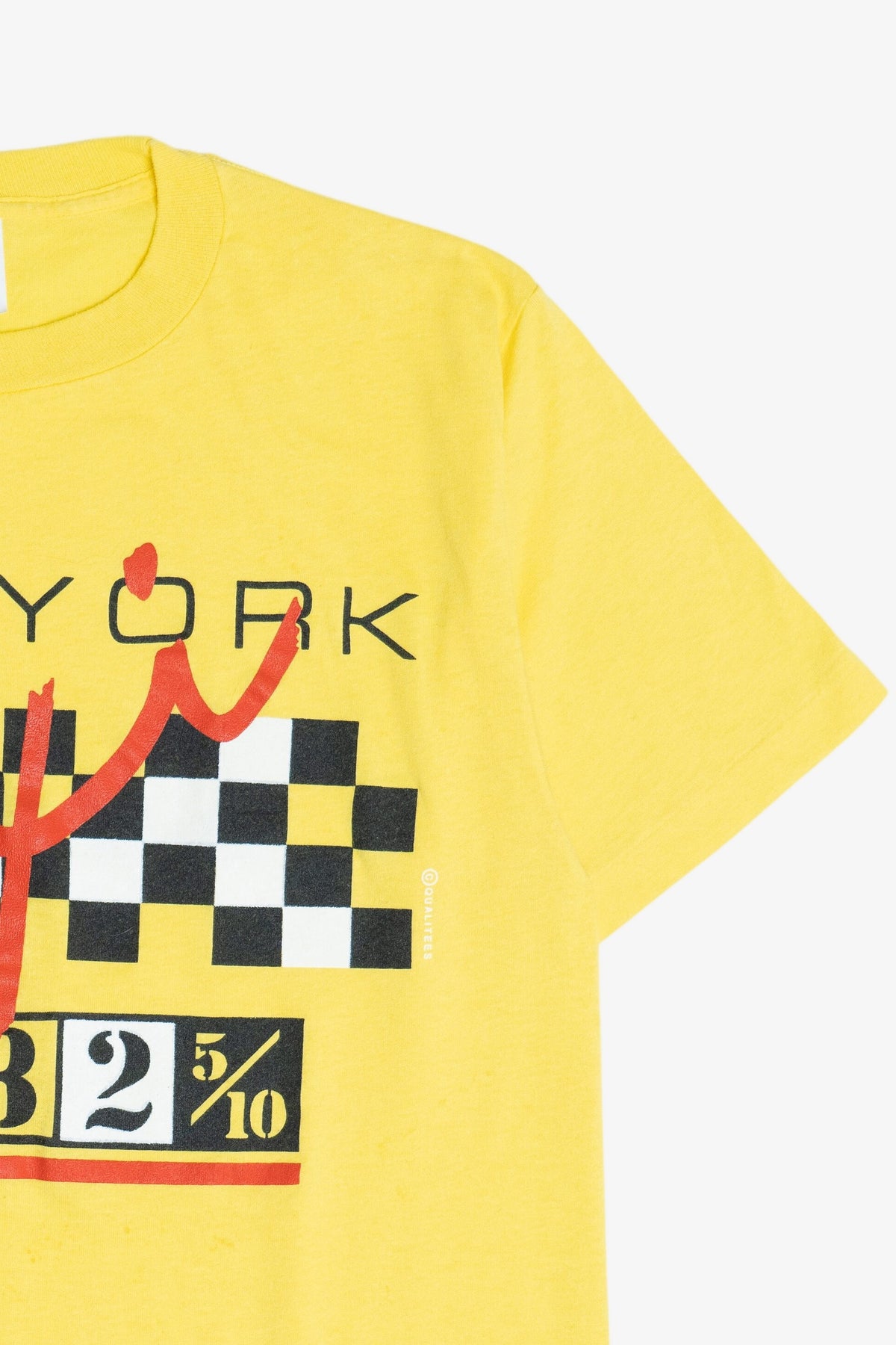 Vintage New York Taxi Fare Single Stitch T-Shirt (1980s)