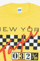 Vintage New York Taxi Fare Single Stitch T-Shirt (1980s)
