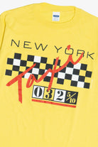 Vintage New York Taxi Fare Single Stitch T-Shirt (1980s)