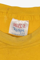 Vintage Yellow National Softball Association World Series Indiana Single Stitch T-Shirt (1980s)
