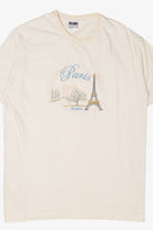 Vintage Embroidered Paris France T-Shirt (2000s)