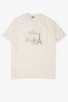 Vintage Embroidered Paris France T-Shirt (2000s)