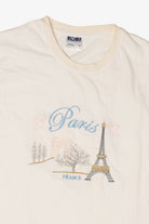 Vintage Embroidered Paris France T-Shirt (2000s)