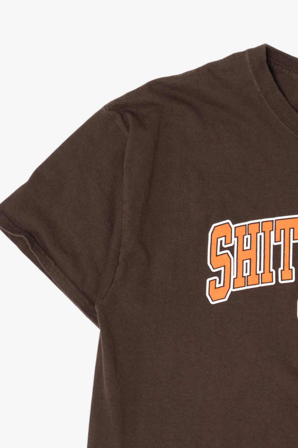 Vintage Brown Shittsburgh "The Name Says It All" Funny T-Shirt (2000s)