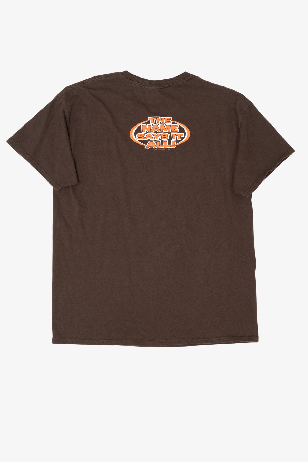 Vintage Brown Shittsburgh "The Name Says It All" Funny T-Shirt (2000s)