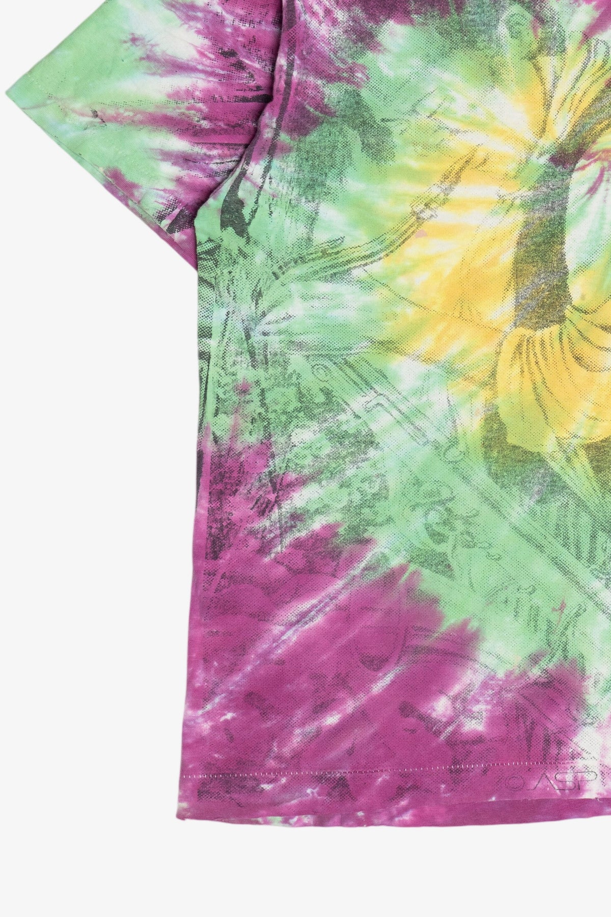 Vintage "New Orleans Jazz 1991" Bourbon Street Tie Dye T-Shirt (1990s)