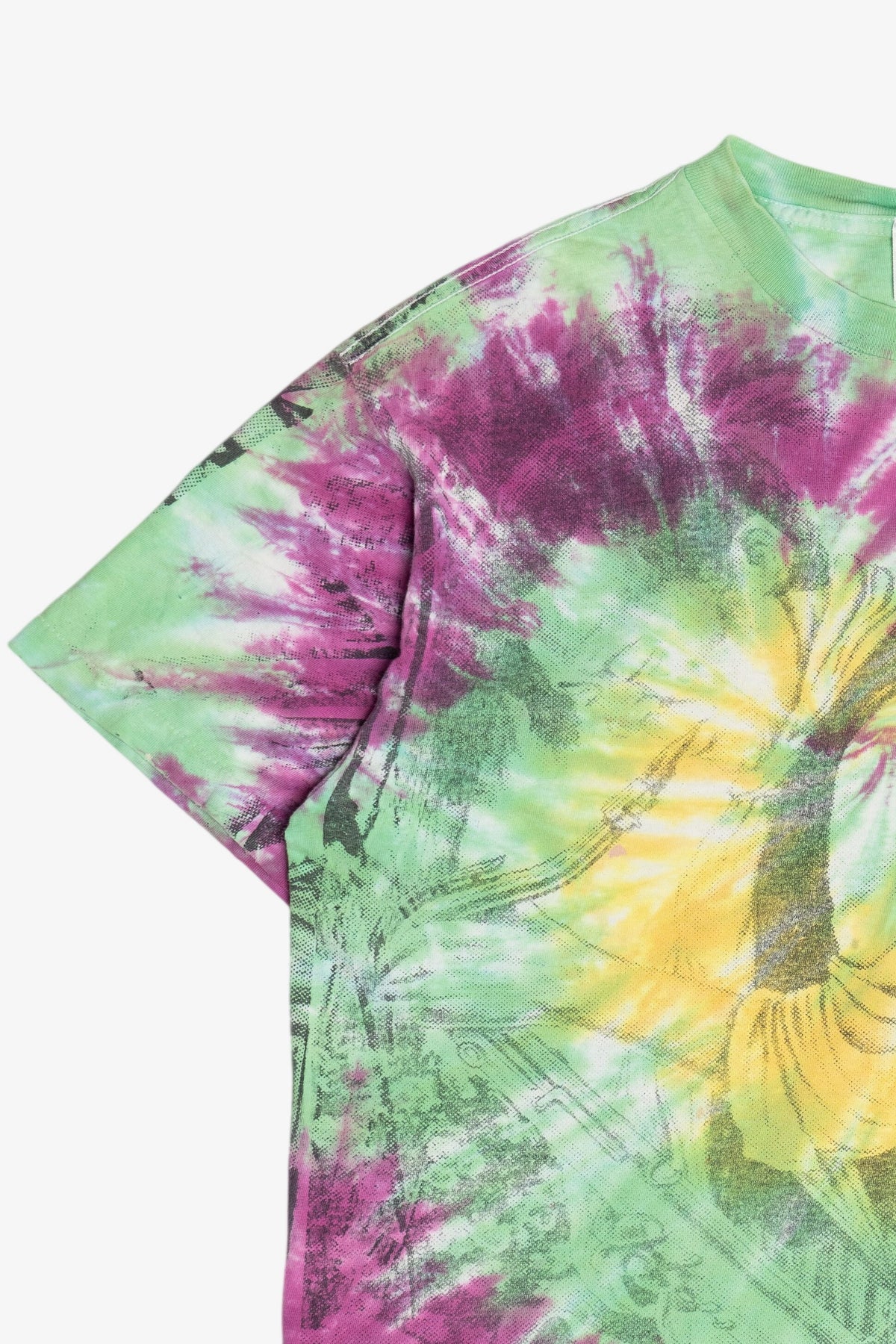 Vintage "New Orleans Jazz 1991" Bourbon Street Tie Dye T-Shirt (1990s)