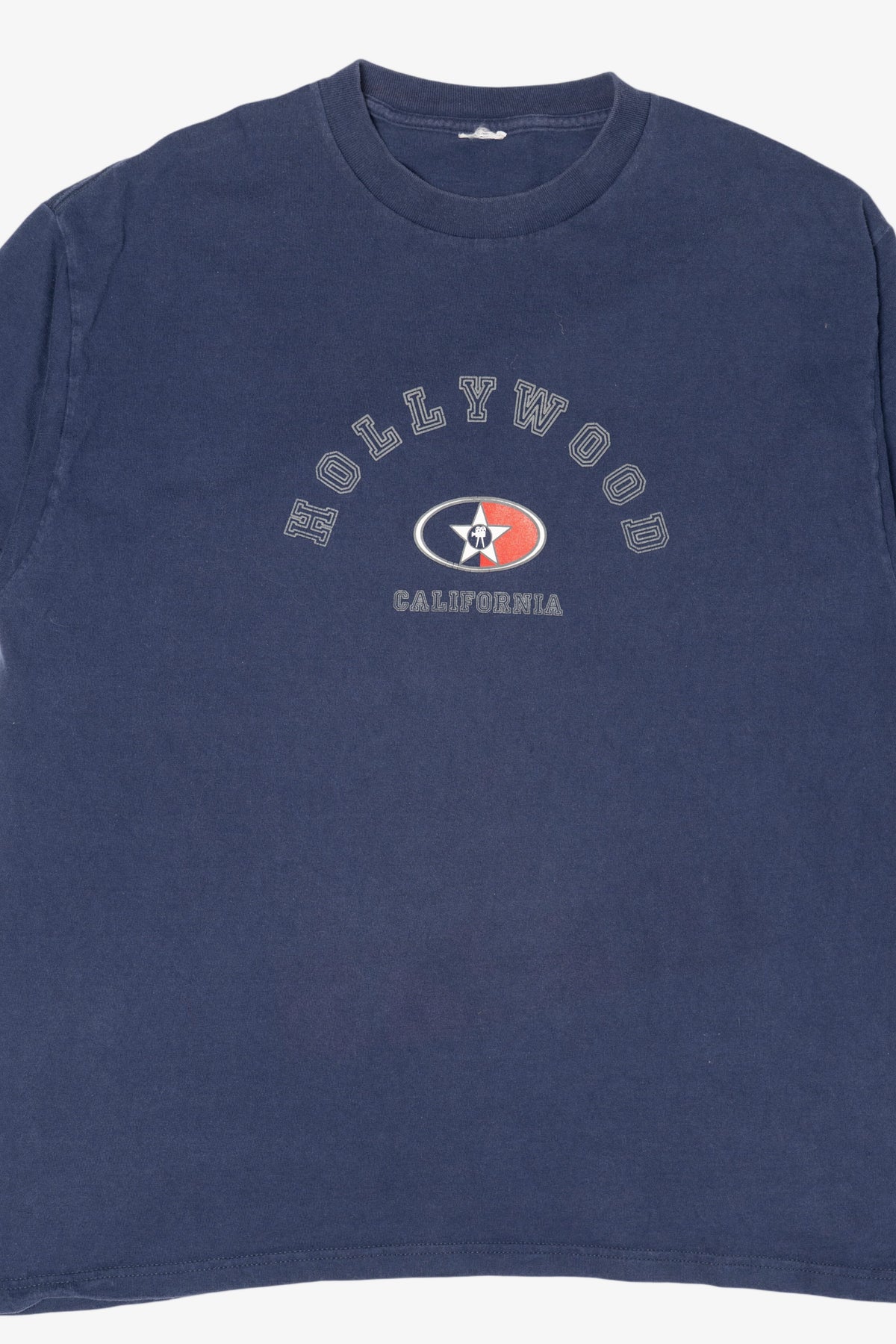 Vintage Navy Blue Hollywood California T-Shirt (1990s)