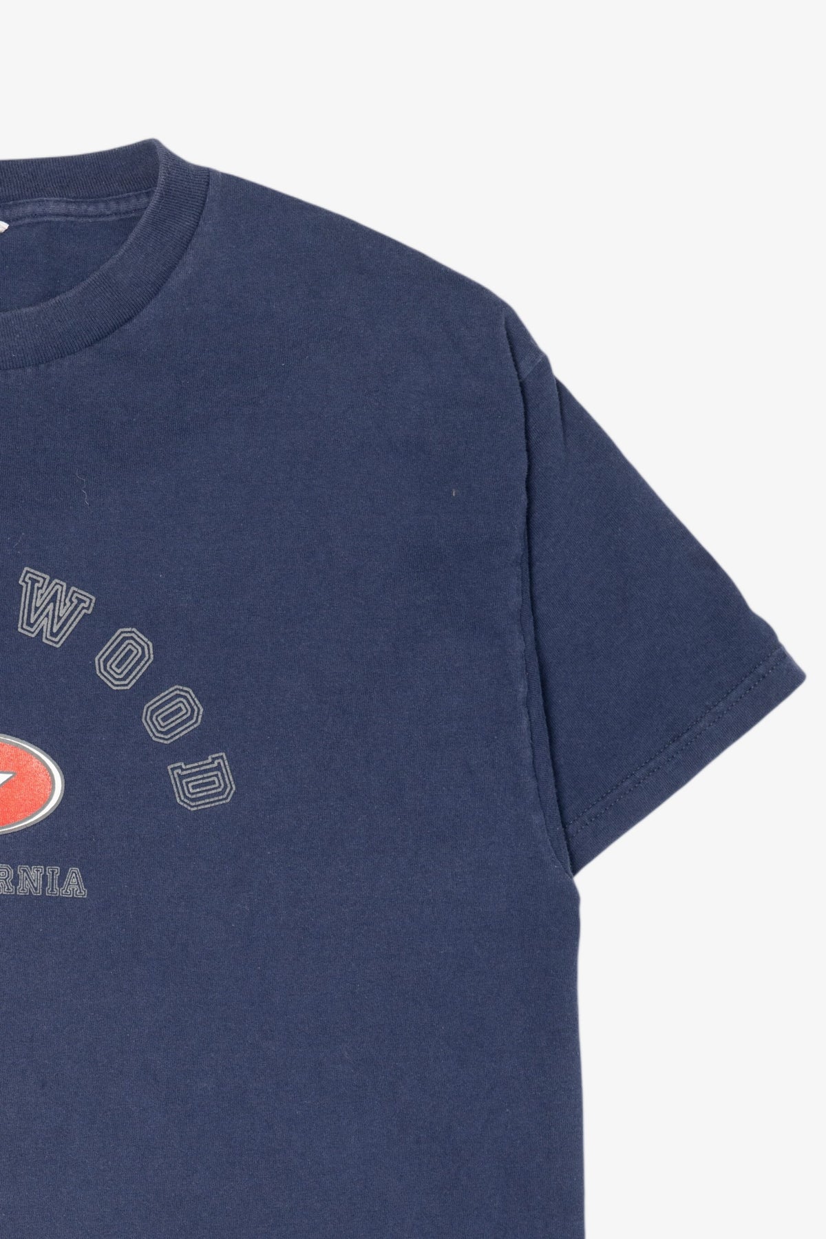 Vintage Navy Blue Hollywood California T-Shirt (1990s)
