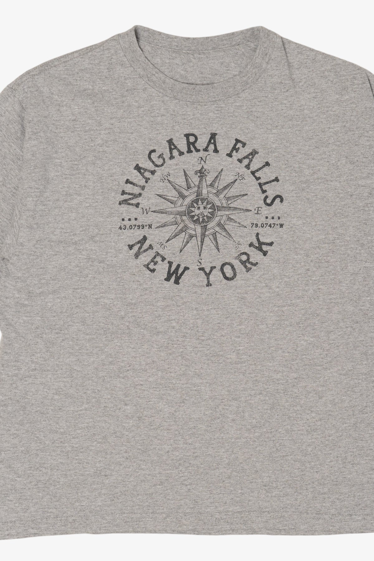 Light Gray Niagara Falls New York T-Shirt