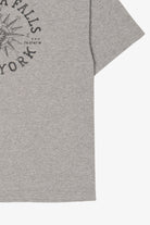 Light Gray Niagara Falls New York T-Shirt