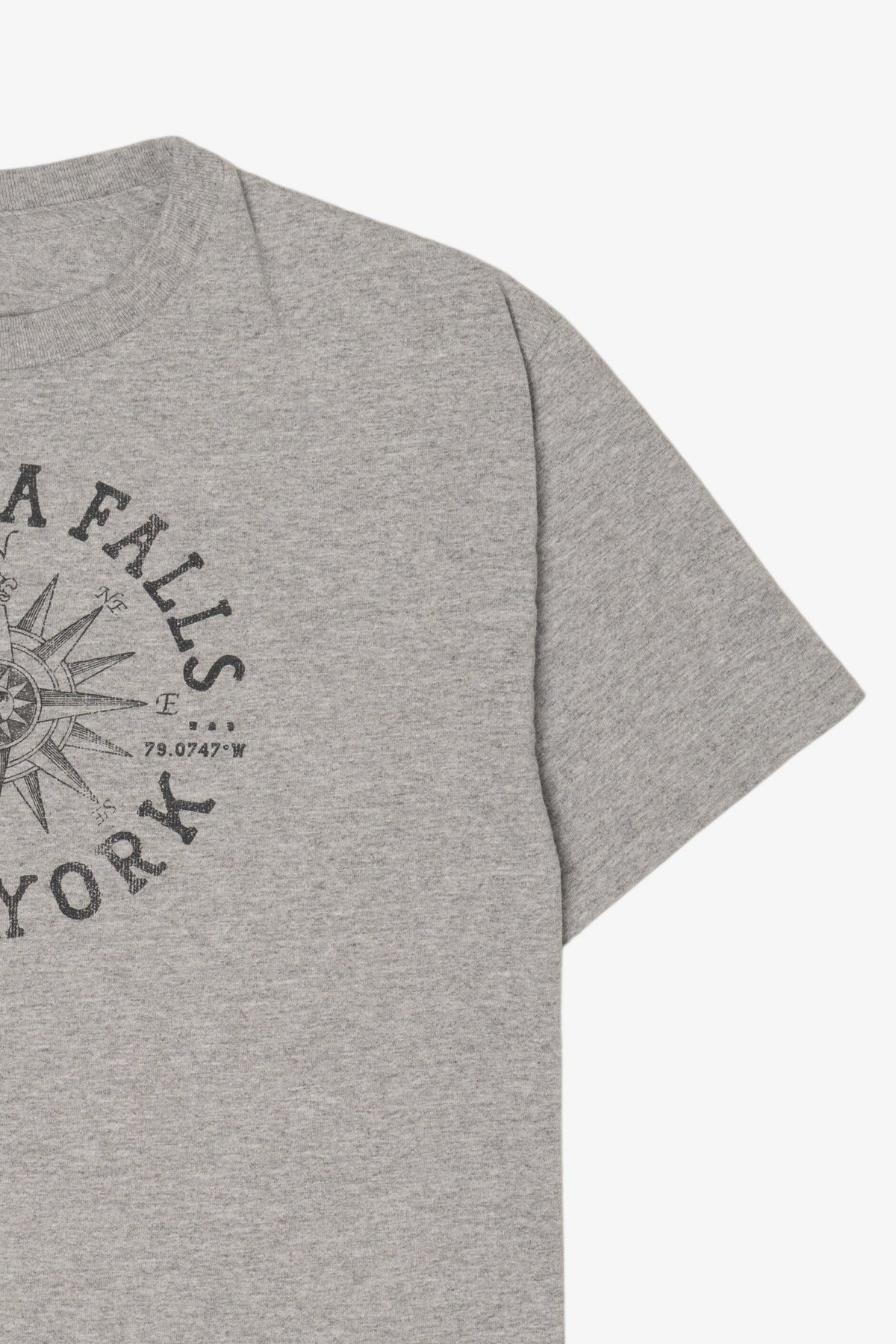 Light Gray Niagara Falls New York T-Shirt