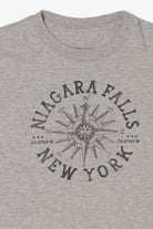 Light Gray Niagara Falls New York T-Shirt