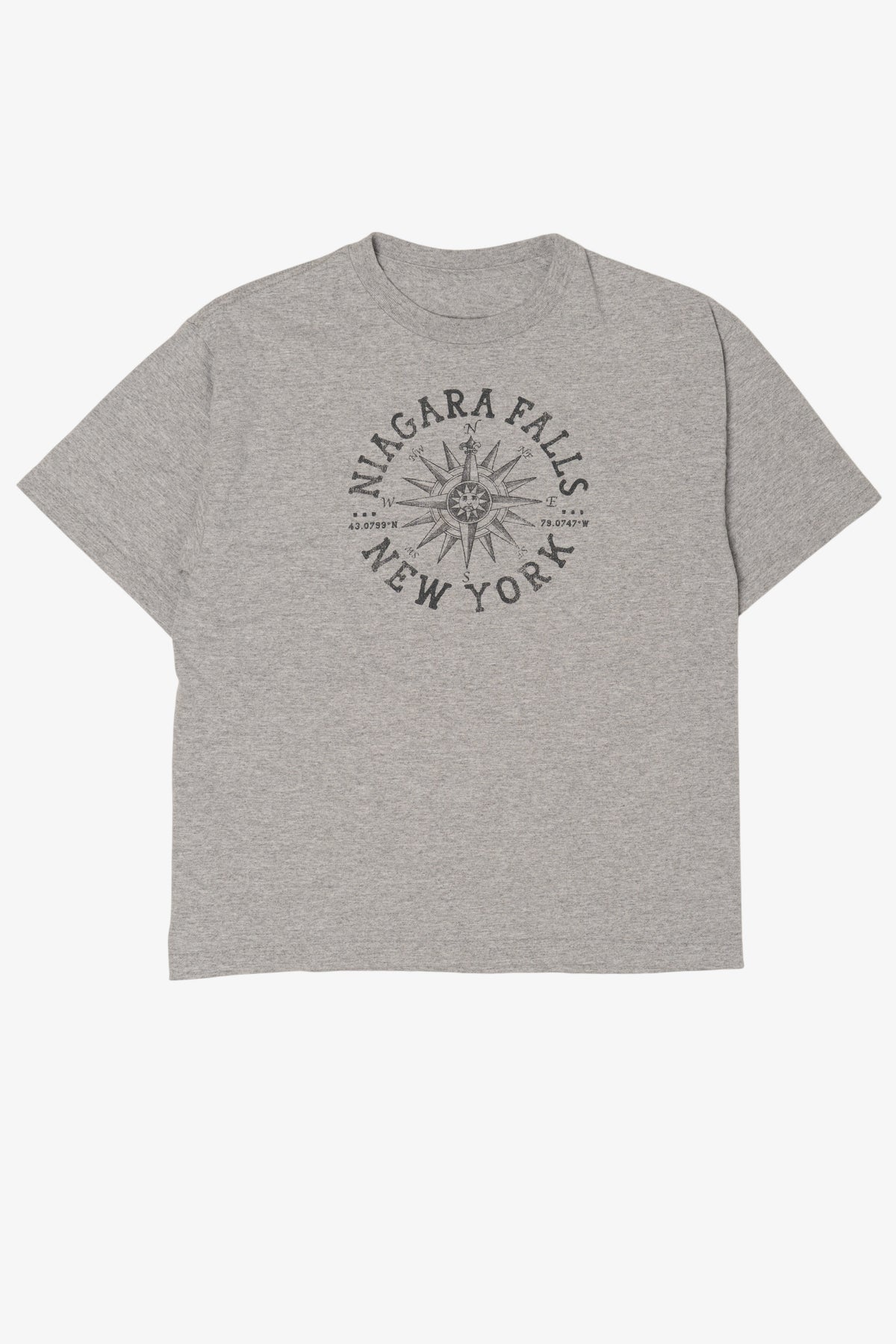 Light Gray Niagara Falls New York T-Shirt