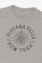Light Gray Niagara Falls New York T-Shirt